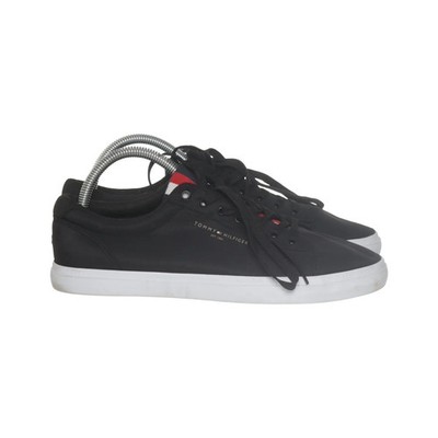 Tommy Hilfiger, Canvas Sneaker, Größe: 41, Schwarz/Weiß, Herren #r4U