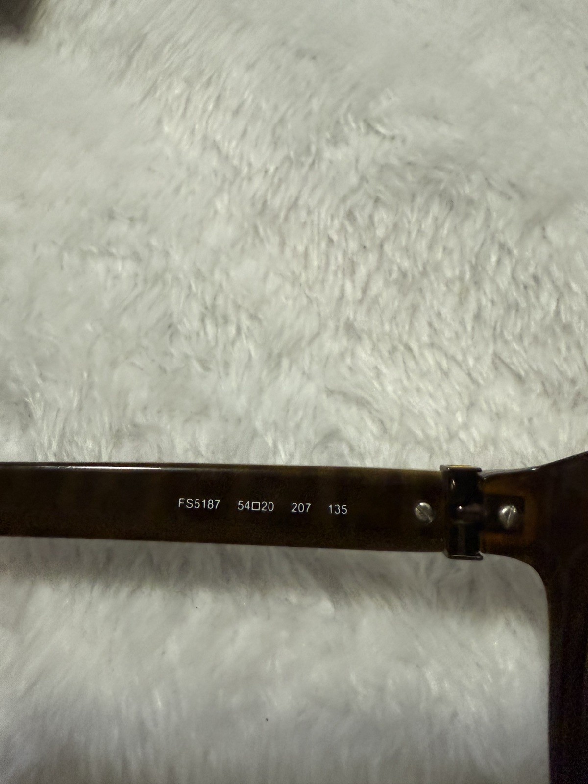 Authentic New Fendi FS 5187 Sunglasses Brown (207) 54-20-135 MSRP $350  thumbnail 7