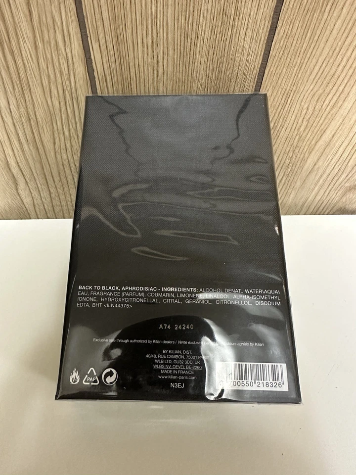 Kilian Back to Black Aphrodisiac EDP 50ml Luxus Unisex Nischenparfüm versiegelt - Bild 2 von 2