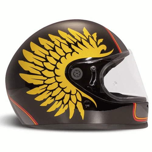 DMD Rivale 22.06 Motorbike Motorcycle Full Face Helmet Hawk