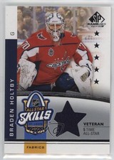2020-21 Upper Deck SP Game Used NHL All-Star Skills Fabrics Braden Holtby 1pf0