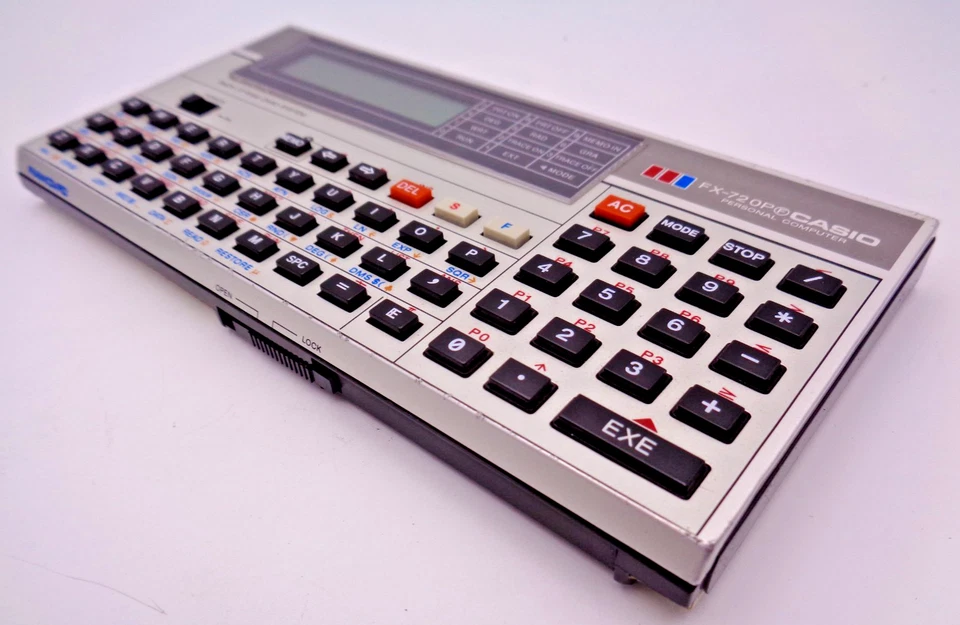 CASIO POCKET COMPUTER FX-720P (F) (+ TASCHE, +RAM-CARD RC-2) ✅ GETESTET - Bild 3 von 4