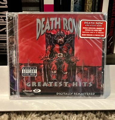 Death Row: Greatest Hits NEW Sealed CD Dre Snoop 2Pac OOP rare U.S.  stickers