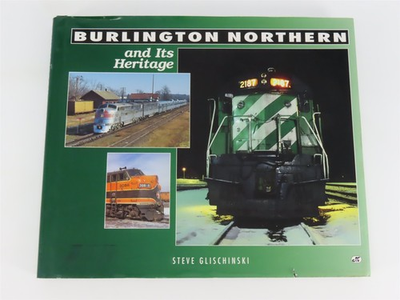 #ad #ad Burlington Northern amp; Its Heritage by Steve Glischinski Â©1996 Reprint HC Book $27.95