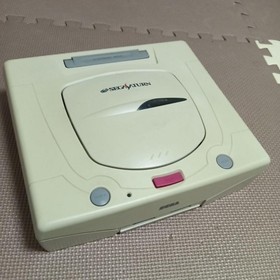 Sega Saturn HST-3220 Console Set 2 Controllers Cart Cable Tested