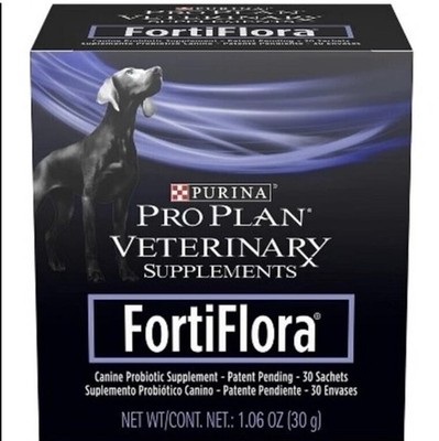 2 Purina Pro Plan FortiFlora Probiotic Supplements for Dogs(60 Tabs) Exp 11/26
