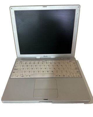 Vintage 2001 Apple iBook Laptop PowerPC G3 M6497 Untested