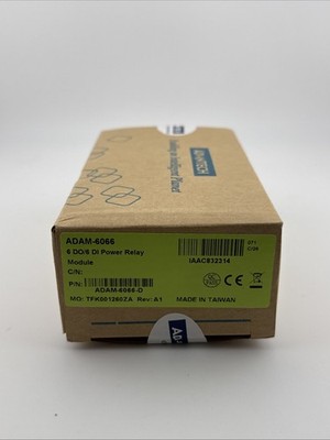 Advantech ADAM-6066-D 6 Digital Input Relay Output Remote I/O Module