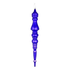 Vickerman 20" Finial Christmas Ornaments in Mercury Purple
