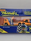 Vintage Matchbox Days of Thunder Race Car Transporter Russ Wheeler Hardees #18