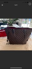 Louis Vuitton Neverfull Tote MM Brown Canvas