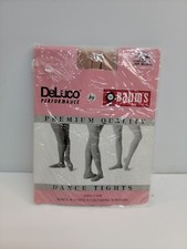 Baum's Deluco Premium Quality Dance Tights Ballet  LP42C light Suntan med 8-10