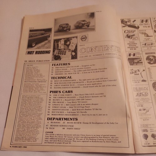 1982 February, Hot Rodding Magazine, First Look '82 Pontiac V-8 Trans-Am (MH603) - Picture 2 of 3