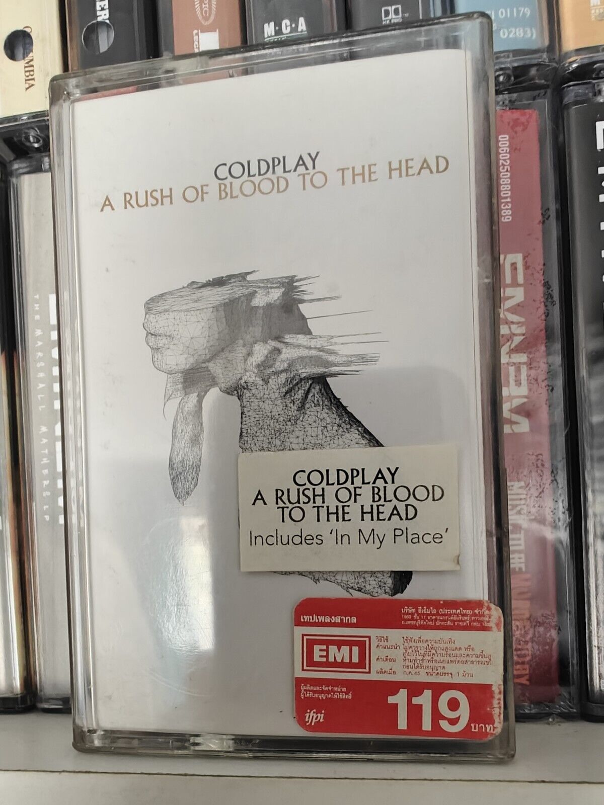 Coldplay A Rush Of Blood To The Head FULLY PLAY GRADED cassette