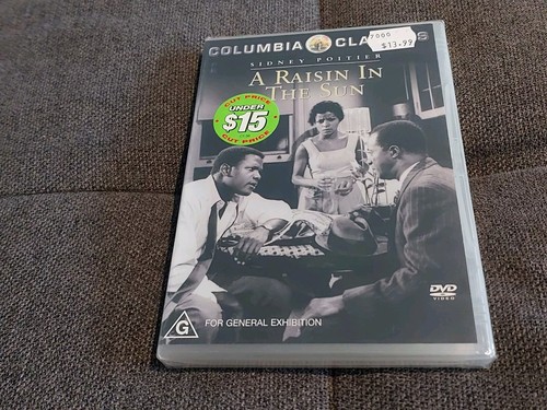 A Raisin In The Sun - Sidney Poitier Ruby Dee - DVD Region 4 New