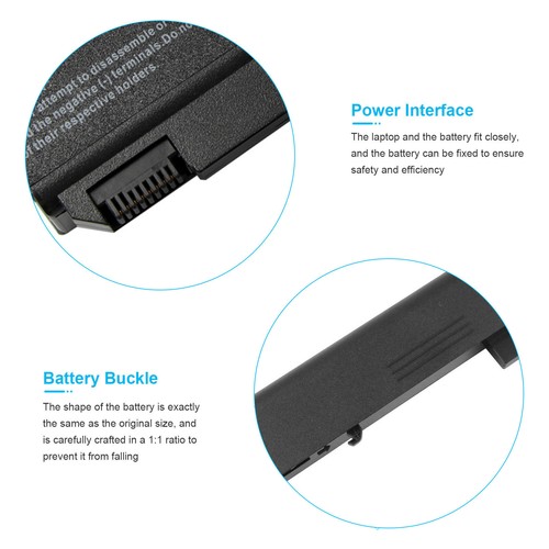 Replace Battery for HP EliteBook 8530p 8530w 8540p 8540w 8730p 493976-001 97Wh - Picture 4 of 9