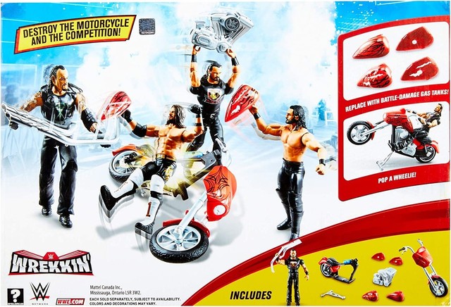 WWE Wrekkin Slamcycle Vehicle With Drew McIntyre Action Figure For Sale 