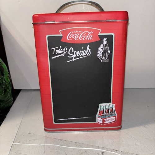 COCA-COLA - TODAY'S SPECIALS - LARGE RECTANGLE TIN WITH CHALKBOARD SURFACE, NEW - Picture 5 of 10