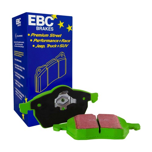 Pastiglie freno anteriori EBC Greenstuff EBC101662 per Smart Forfour - Foto 3 di 6