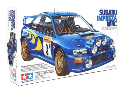 Kit de modelo a escala 1/24 Tamiya 24199 - Subaru Impreza WRC Montecarlo 1998 - Imagen 1 de 5