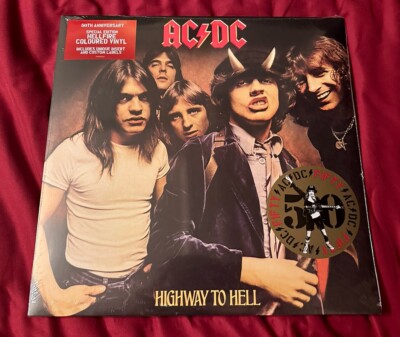 AC/DC Highway To Hell 50th Anniversary Edition Hellfire Colored