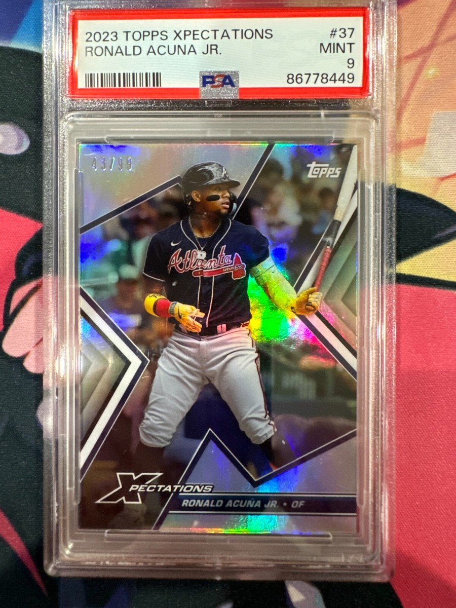 イ*ー様 2023 TOPPS LUMINARIES Ronald Acuna 2023 Topps Xpectations Ronald Acuna Jr /99 Atlanta Braves #37 | eBay