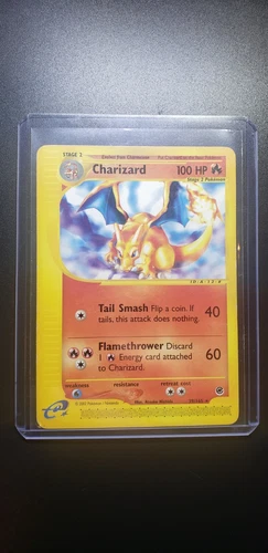 Pokémon Expedition Base Set Charizard RARE 39/165 LP!!