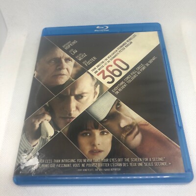 360 (Blu-ray Disc, 2012, Canadian) Drama - Anthony Hopkins - Free Shipping  