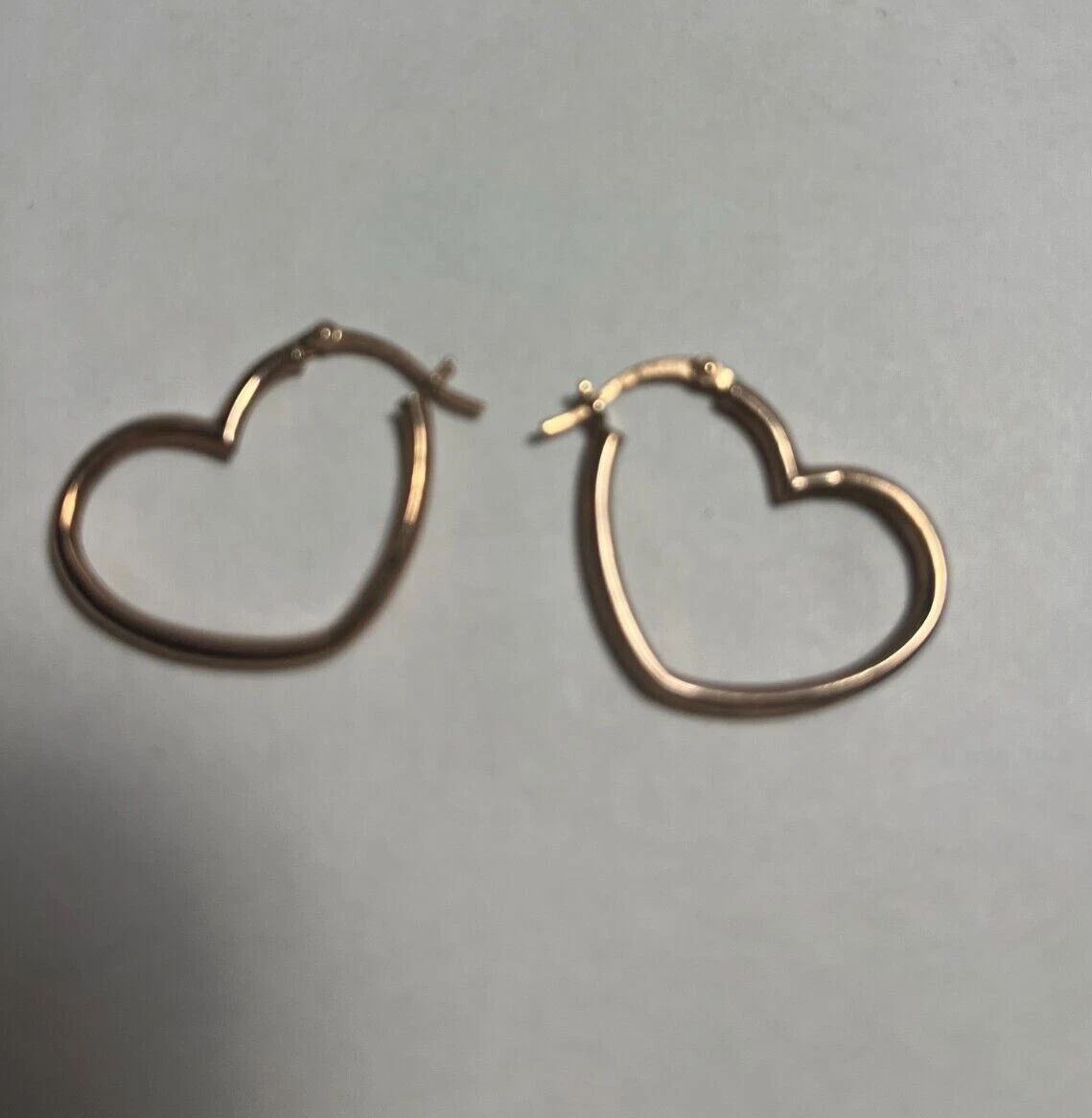 Ebay heart earrings sale