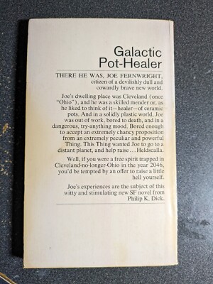 Galactic Pot-Healer by Philip K. Dick - vintage 1969 Berkley