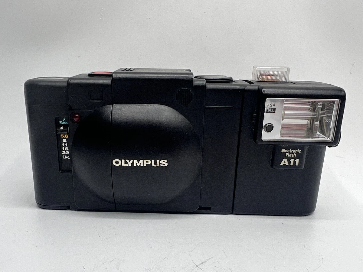  528 1 olympus xa a11 electric flash f zuiko 35mm f2 8 