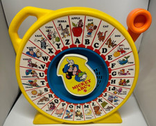 Vintage Mattel See 'N Say Disney Mickey Mouse ABC's 1989 Toy Tested and Works