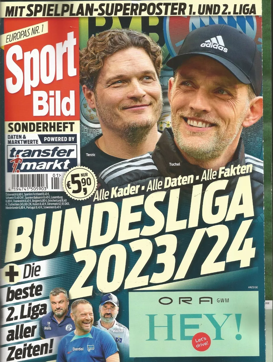 Sport Bild Special Issue 27.7.2023 - Bundesliga 2023/24