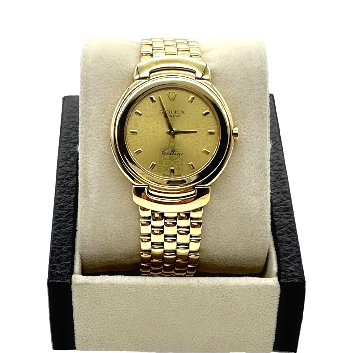 Rolex 6622 Cellini Jubilee Dial 18K Yellow Gold 33mm