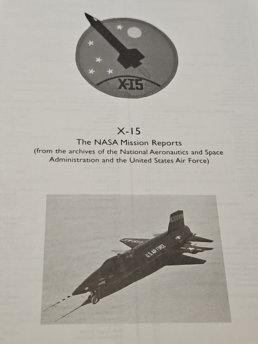 X-15 THE NASA MISSION REPORTS PAPERBACK BOOK 2000 CD ROM SPACE - Imagen 5 de 8