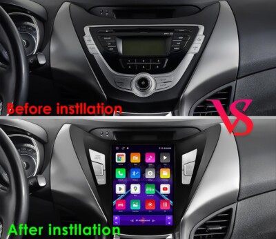 9.7'' For Hyundai Elantra Avante 2011-13 Carplay Radio 2GB Android 13 GPS Stereo