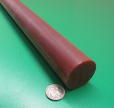 Phenolic Micarta XX Paper Rods 1.50" 1 1/2" Diameter x 48" Long,