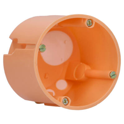 25 Stück Voxura Hohlwand Gerätedose winddicht Schalterdose HW 61mm tief Ø 68mm