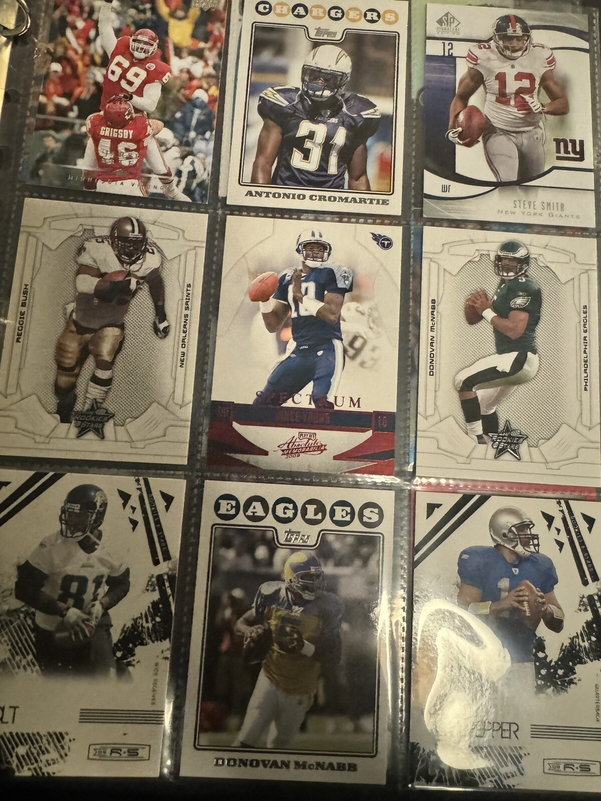 Vintage  NFL Football Card Binder Check This Out