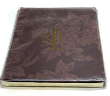 Lauren Ralph Lauren 60 x 84 Oblong Tablecloth Bountiful Wine New