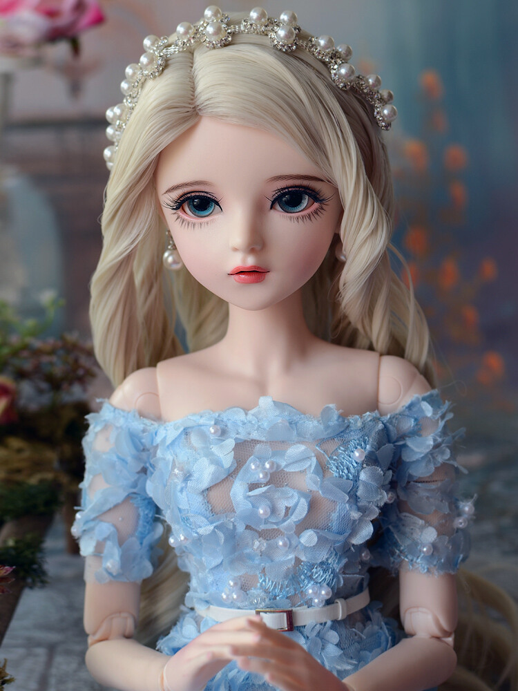 1/3 BJD Doll 60cm Girl Doll with Full Set Clothes Outfit
