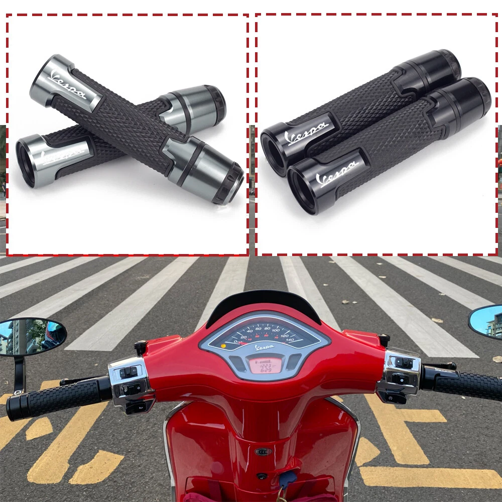 Series Pair of Handlebar Grips Grey Vespa 50 Special N L R 125