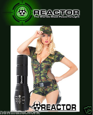BARRACUDA EXTREME Flashlight Long Throw 3/4 mile lep Range USA SELLER IN STOCK