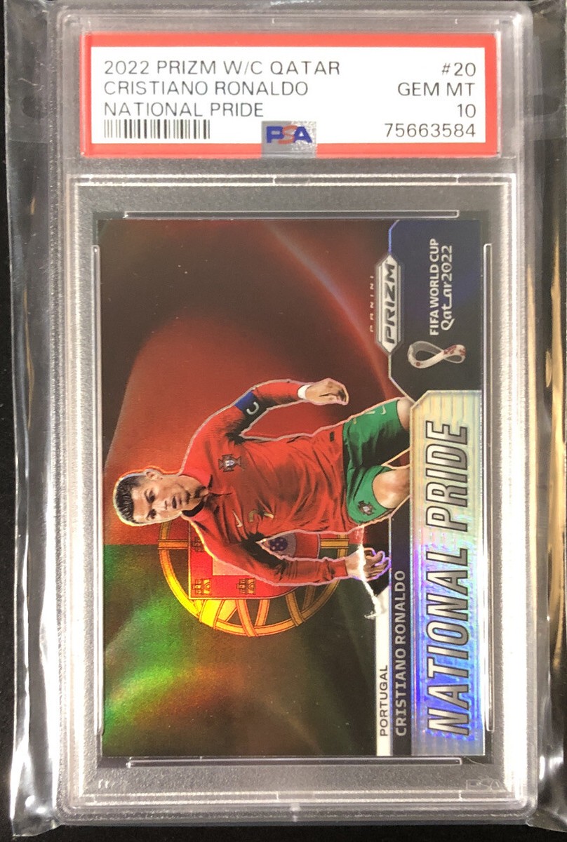 Cristiano Ronaldo 2022 Prizm World Cup National Pride Case Cristiano Ronaldo 2022 Prizm World Cup National Pride Case