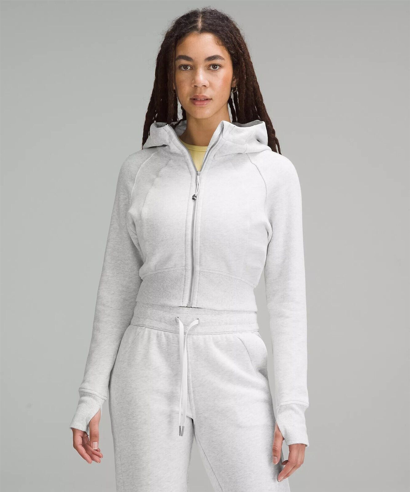 Lululemon scuba crop hoodie - Gem