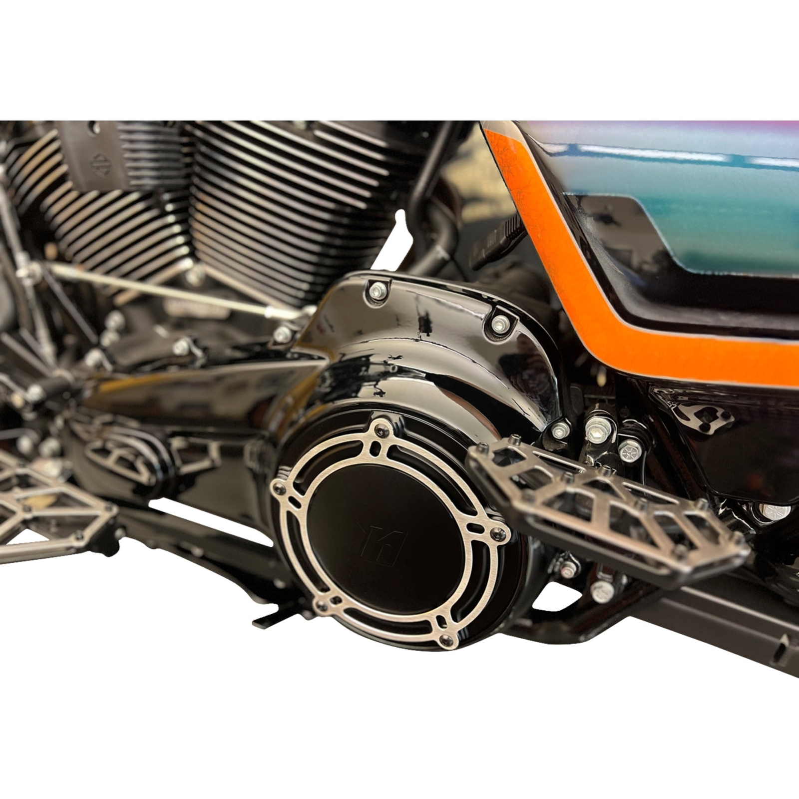 KODLIN USA 1107-0740 K25409 NXL Derby Cover - Black - M8 Touring