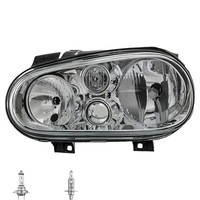 Scheinwerfer Links H1/H7 FüR VW Golf IV 1J1 1J5 1E7 Inkl. Osram Lampen