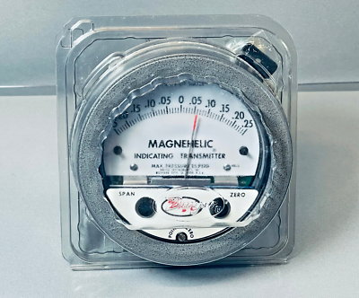 #ad Dwyer 605 11 Magnehelic Differential Pressure Indicating Transmitter 4 20mA $349.99