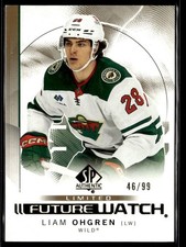 2024-25 SP Authentic Limited Gold Future Watch Liam Ohgren Rookie 46/99