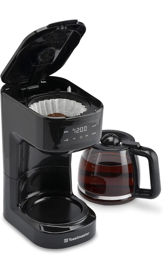 Toastmaster 12-Cup Digital Touchscreen Drip Coffee Maker, Black, TM-131CM - Image 2 of 4